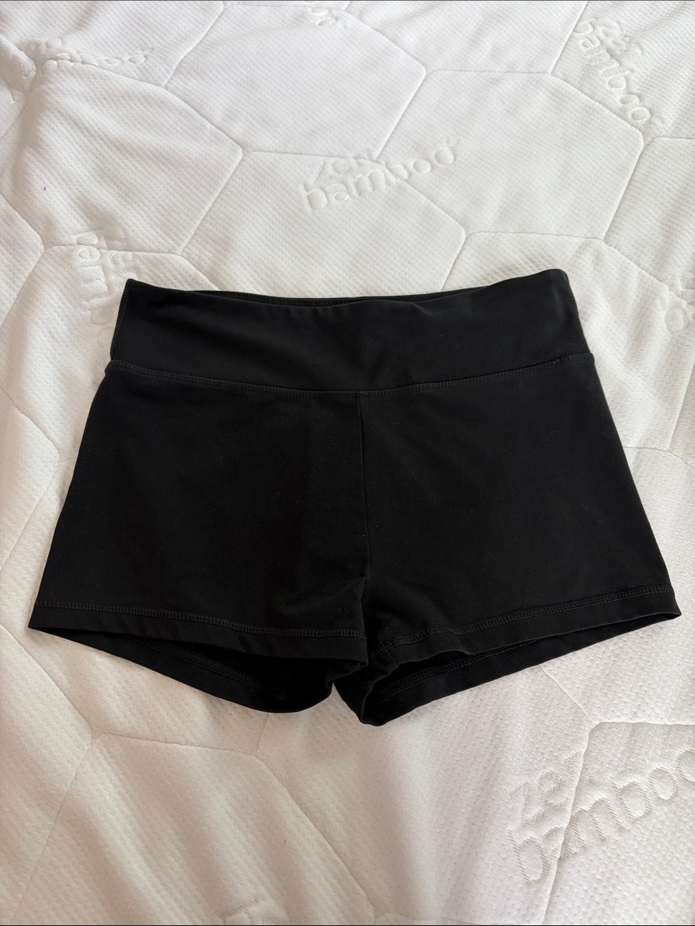 Women’s Black High-Waist Bike Shorts